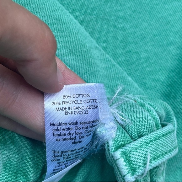 Womens Pacsun Green 90’s Boyfriend Carpenter Jeans Size 22 XS Back to School - Picture 3 of 9